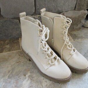 Canvas Boots Womens 8